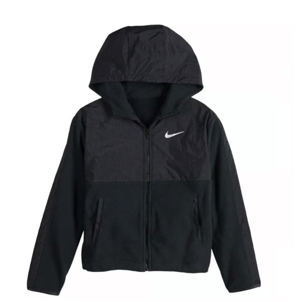 EUC Nike Therma Dri-fit Black Full-Zip Hoodie
